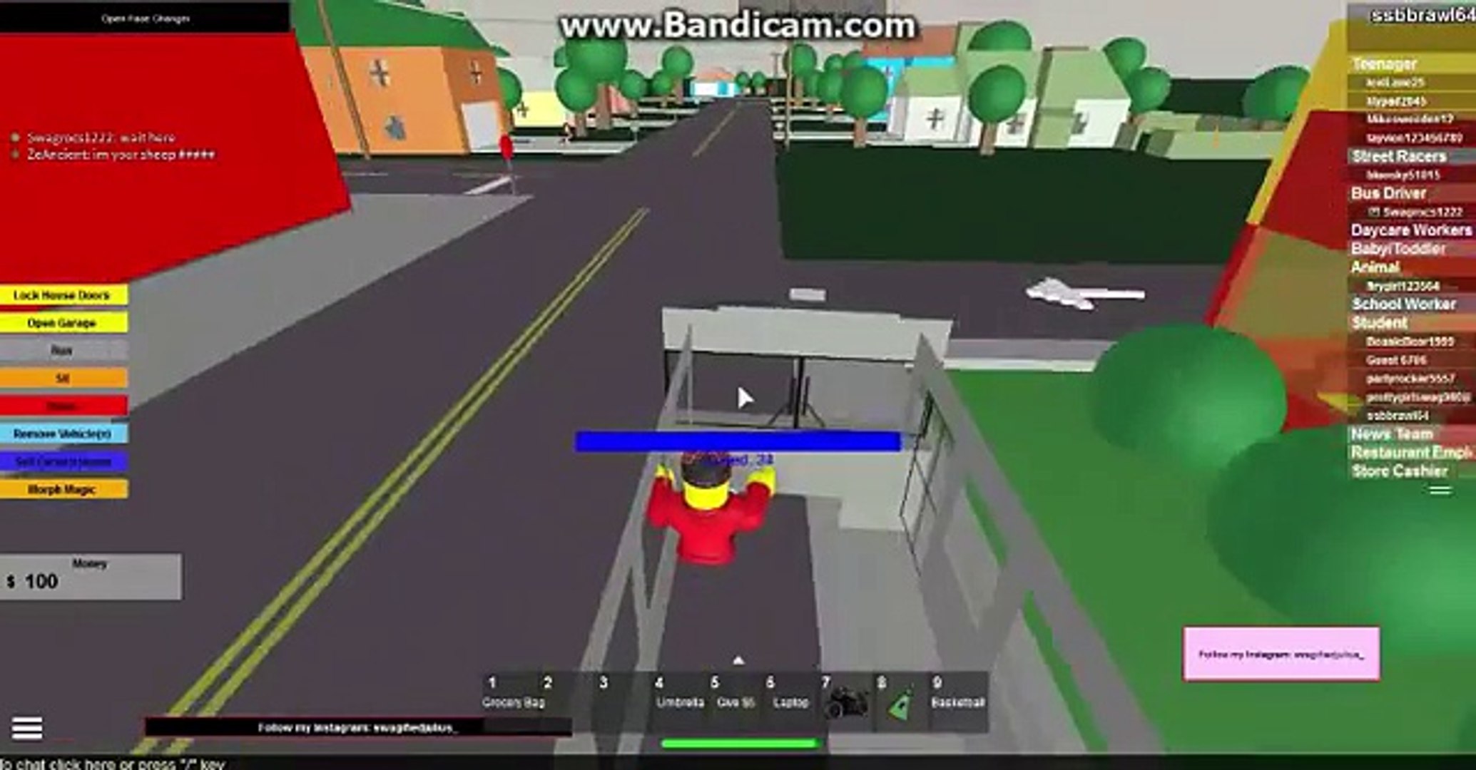 Roblox Funny Moments Mario Kart Just Waiting Invisible School