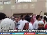 Shia Women Expressing hatred with Al-Saud in Masjid Nabvi and raised Slogan of Labaik Ya Hussain