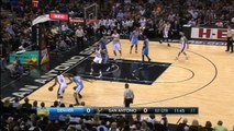 Spurs 45 points face aux Nuggets en 1er quart