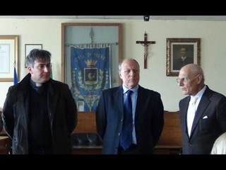 Aversa (CE) - Pasqua, scambio di auguri al Comune (03.04.15)