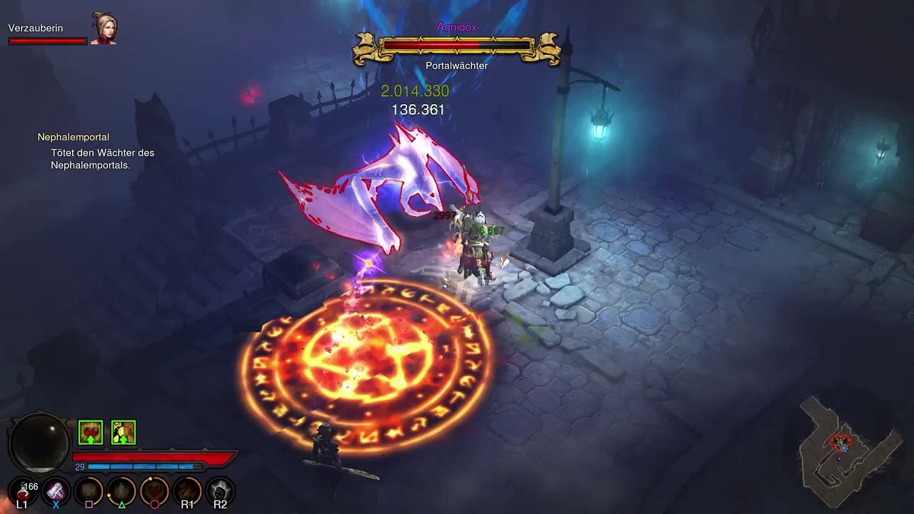 Diablo III RoS PS4 2.1.2 - Hardcore HC Crusader / Kreuzritter Nephalemportal-Run