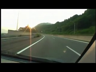 名神高速道路 下り 羽島PA→米原JCT 2008/07/05撮影