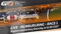 GT4 European Series - Northern Cup - Nurburgring 2017 - English - LIVE RACE 1 & 2