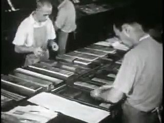 Letterpress Printing Vocational Film (1947)