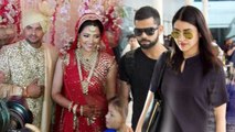 Virat Kohli - Anushka Sharma Attend Suresh Raina’s Wedding