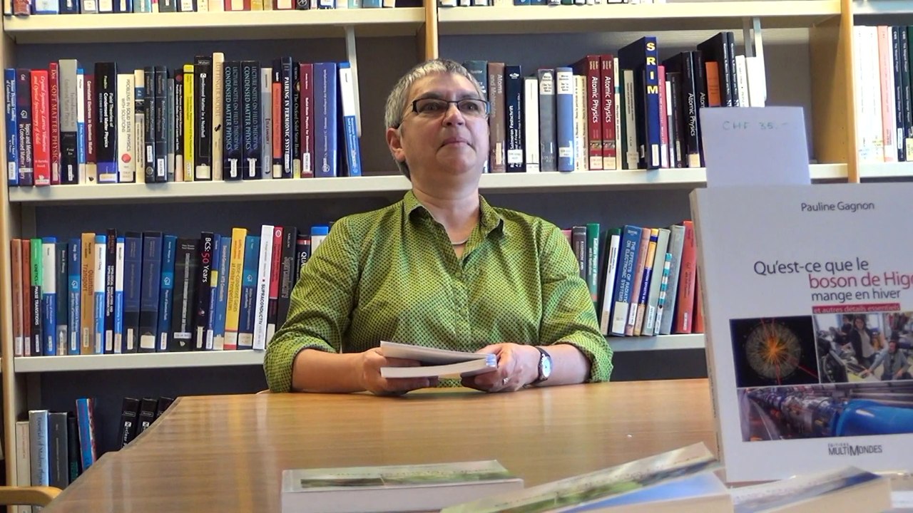 Pauline Gagnon presente son livre