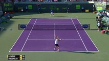 Novak Djokovic smashes his racket at Miami Open vs Alexander Dolgopolov 2015 HD