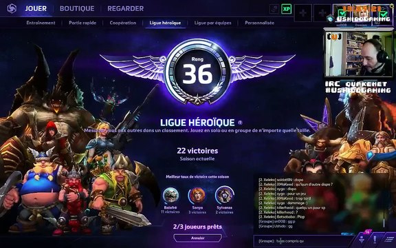 Ushido Gaming - Heroes of the Storm Heroic Stack - Daily #2