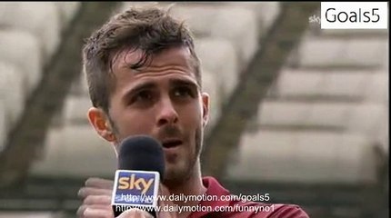 Miralem Pjanic 1st Half Reaction AS Roma 1 - 0 Napoli Serie A 4-4-2015