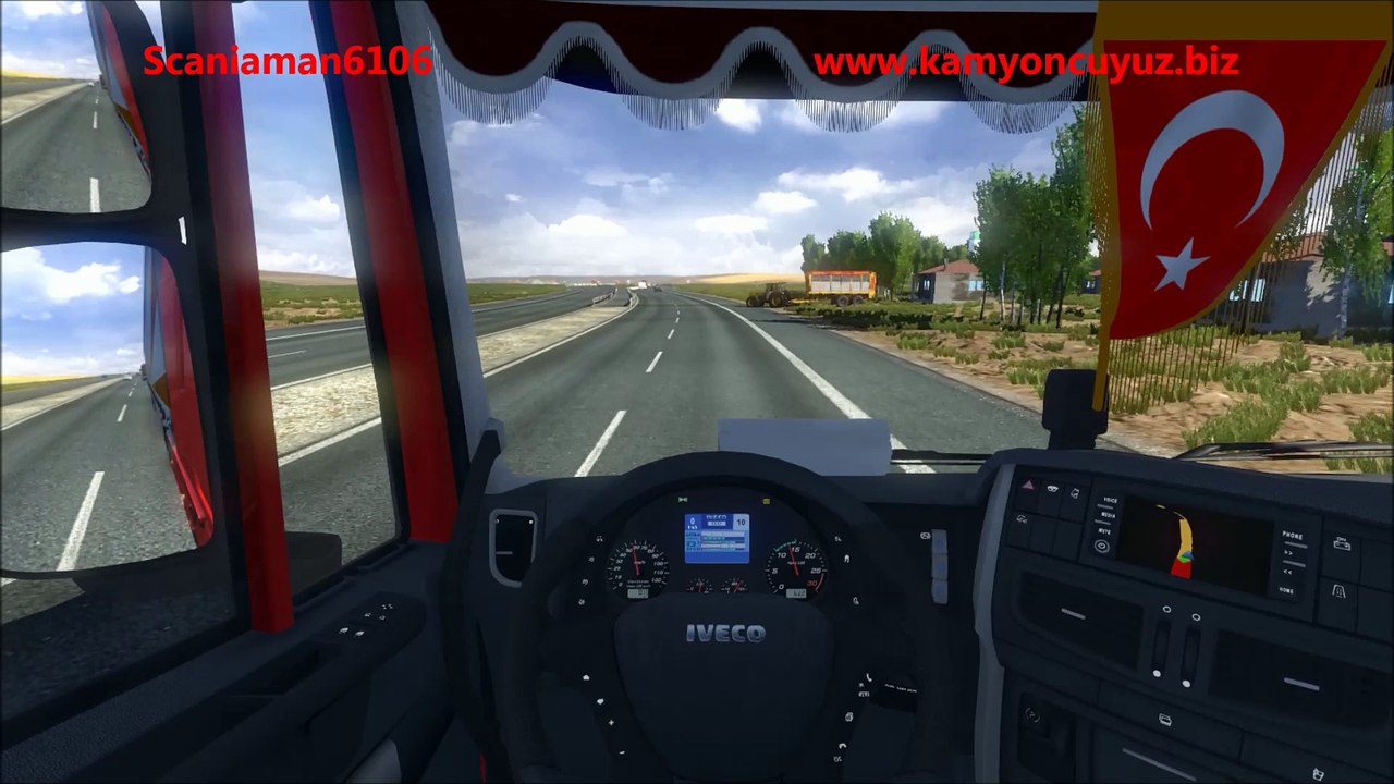 Euro Truck Simulator 2 Türkiye Map Konya Aksaray Yolu