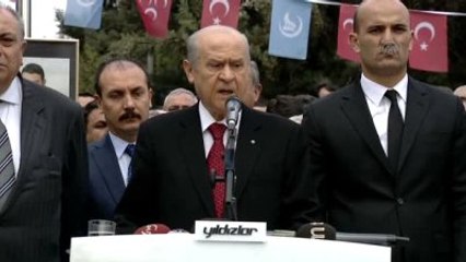 Bahçeli: "Aziz Ecdadımızın Emanetleri Elbette Namusumuza Zimmetlidir"