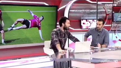 طفل يبكي و يشتم كريستيانو رونالدو بعد التدريب