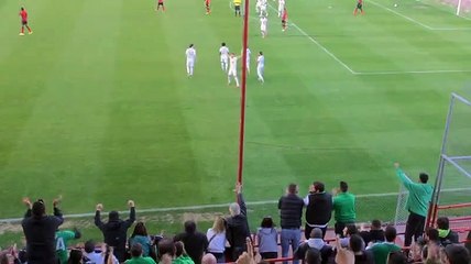 Τα πανηγύρια στο γκολ του Κιρμ