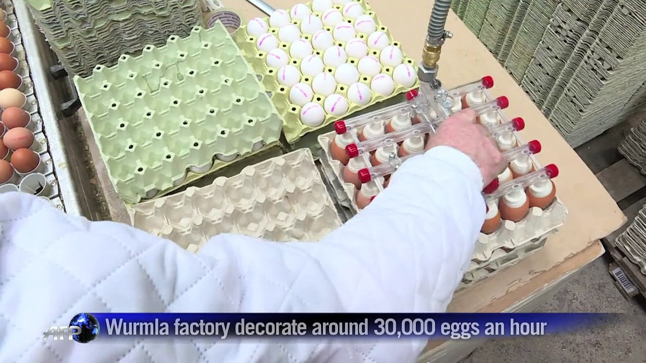 30,000 eggs an hour - Austria prepares for Easter