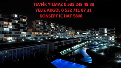 İSTANBUL PENDİK KURTKÖY DUMANKAYA KONSEPT TE  FARKLI TREND SATILIK 2+1 DAİRE