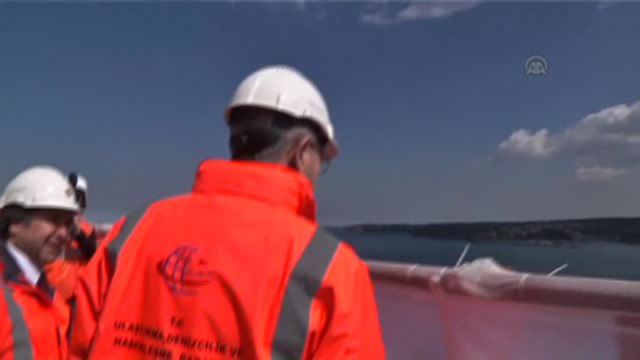 Yavuz Selim Sultan Köprüsü Ana Tabliye Kaynak Töreni