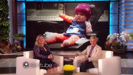 Kelly Clarkson on Her New Baby Album Show HD | TheEllenShow