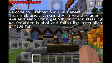 Minecraft PE[10.5] - Lifeboat server
