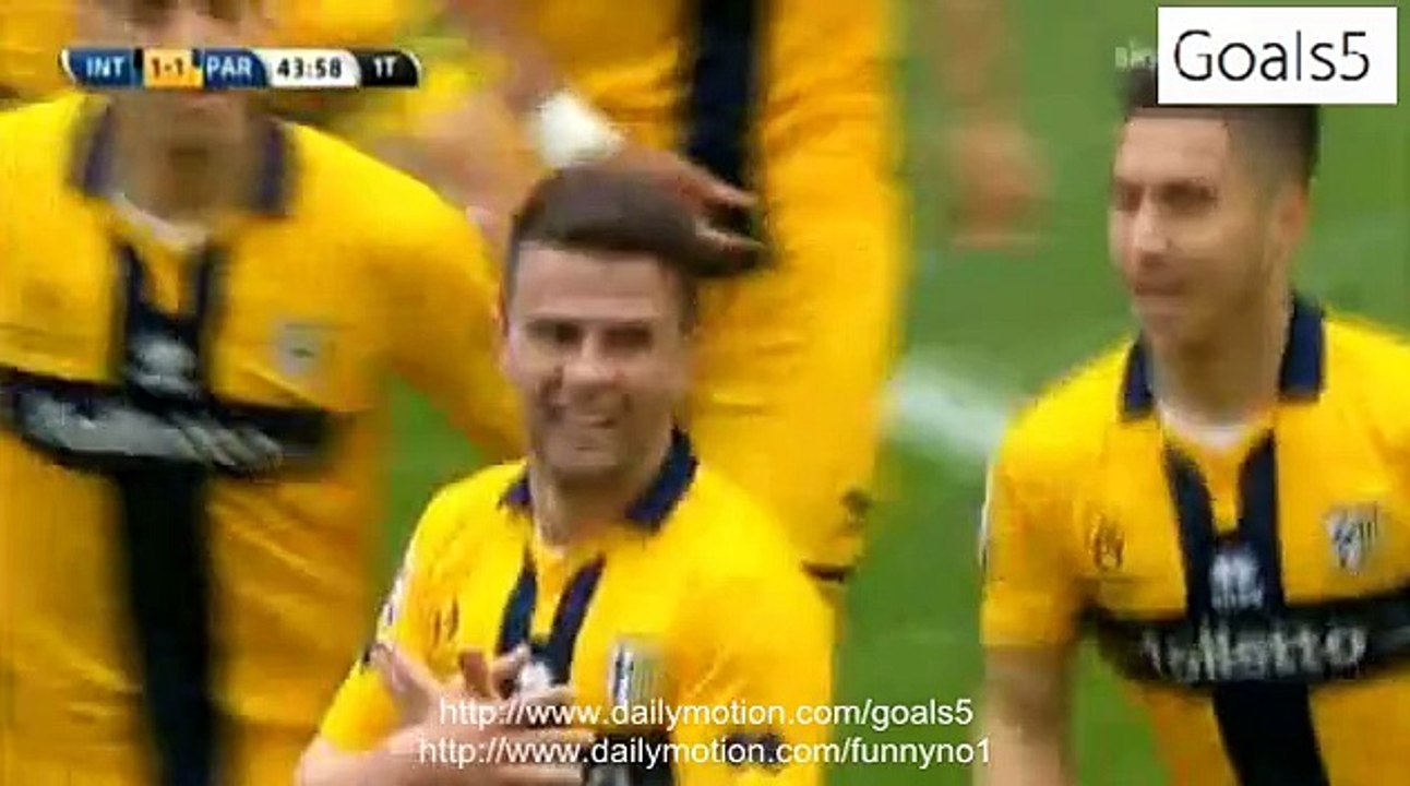 Andi Lila Goal Inter 1 - 1 Parma Serie A 4-4-2015