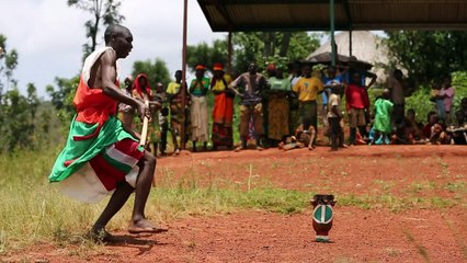 Burundi drums beat the ancient memories of unity