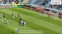 Lucas Biglia Penalty MISS Cagliari 1 - 2 Lazio Serie A 4-4-2015