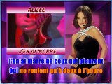 KARAOKE ALIZEE - J'en ai marre