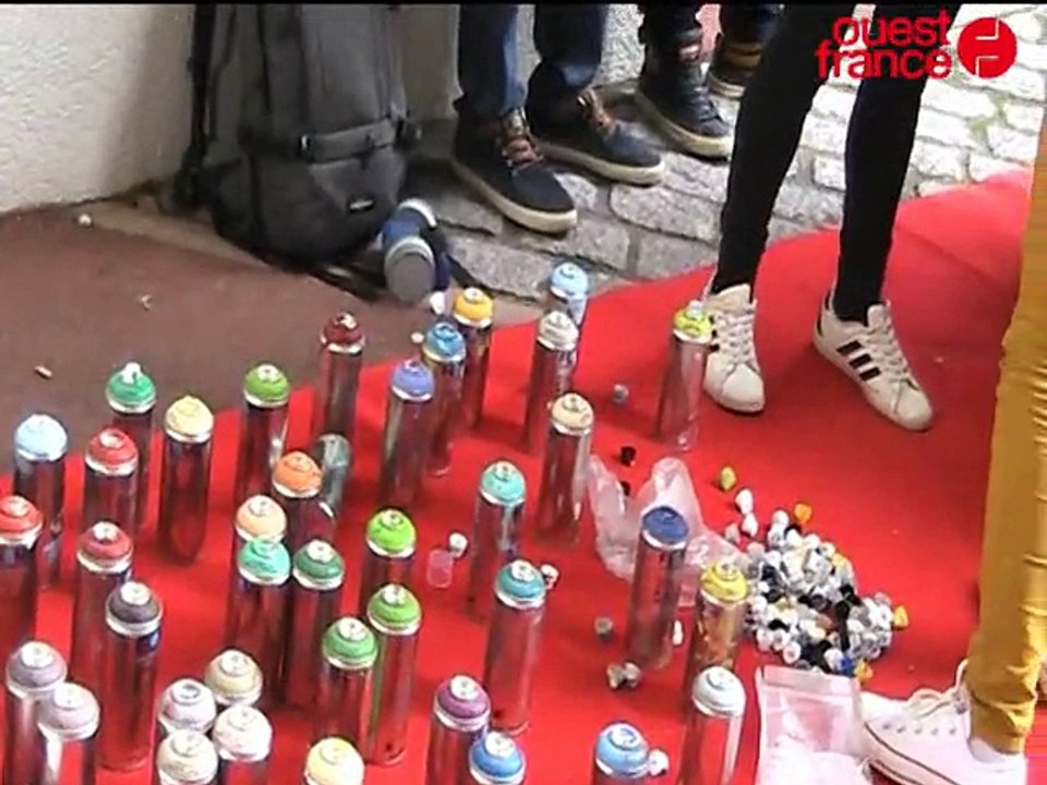 Festival Saint-Lô Agglo Jeunesse : faire du graff avec Hugo, ça vous tente?