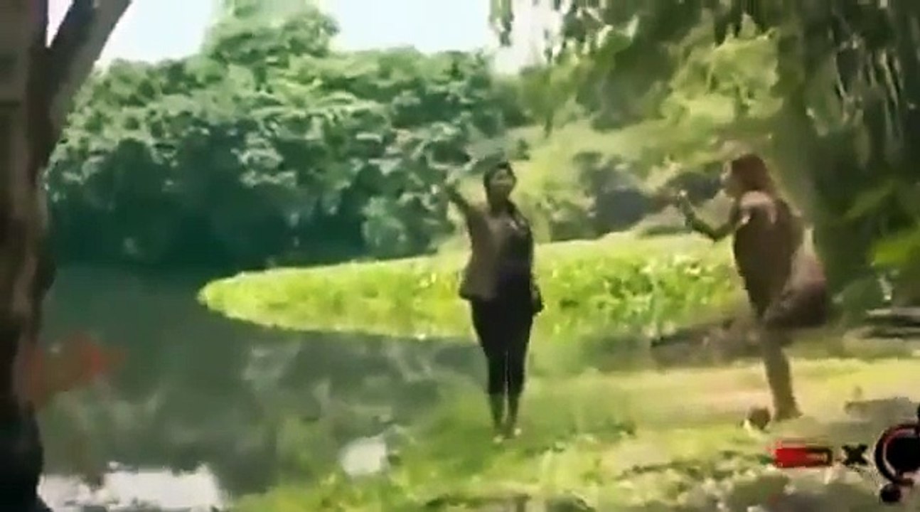 Crocodile Attack On Brazil - Real Video -