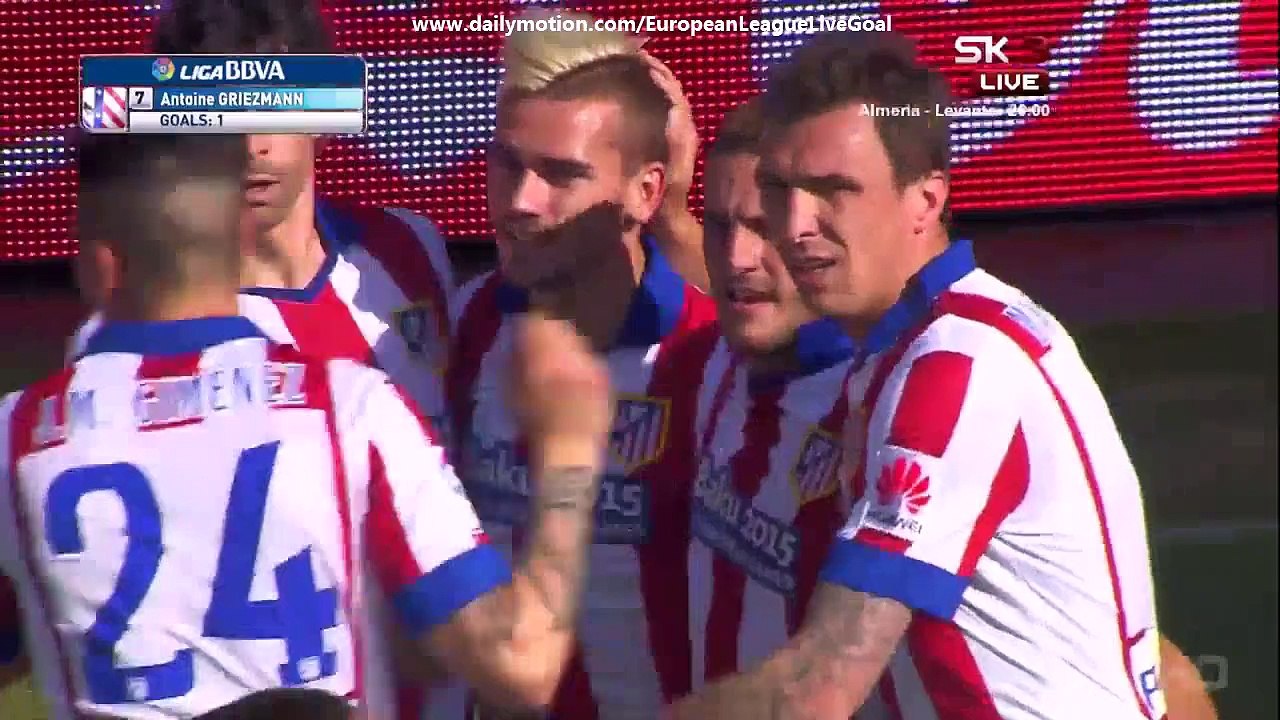 Antoine Griezmann 0:1 | Cordoba - Atletico Madrid 04.04.2015 HD