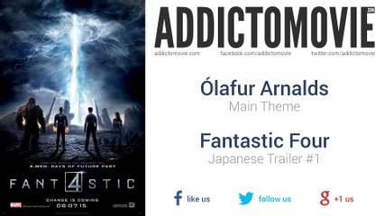 Fantastic Four - Japanese Trailer #1 Music #1 (Ólafur Arnalds - Main Theme)