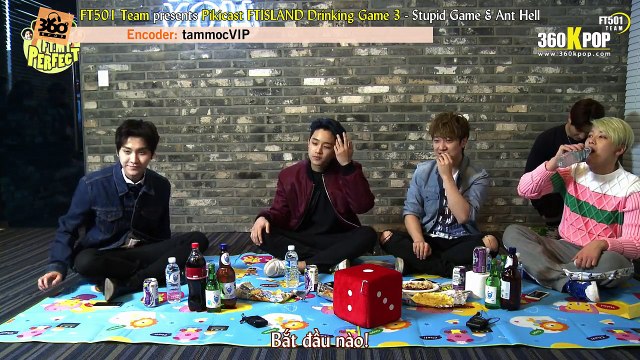 [Vietsub] Pikicast FTISLAND Drinking Game 3 - Stupid Game & Ant Hell {FT501 Team} [360kpop]