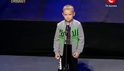 Most Talented Kid-- Ukraine talent show