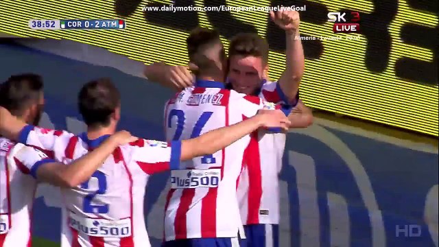 Saul Niguez 0:2 | Cordoba - Atletico Madrid 04.04.2015 HD