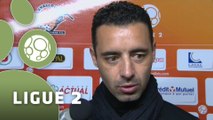 Conférence de presse Stade Lavallois - FC Sochaux-Montbéliard (2-2) : Denis ZANKO (LAVAL) - Olivier ECHOUAFNI (FCSM) - 2014/2015