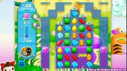 Candy Crush Soda Saga Level 318 No Booster