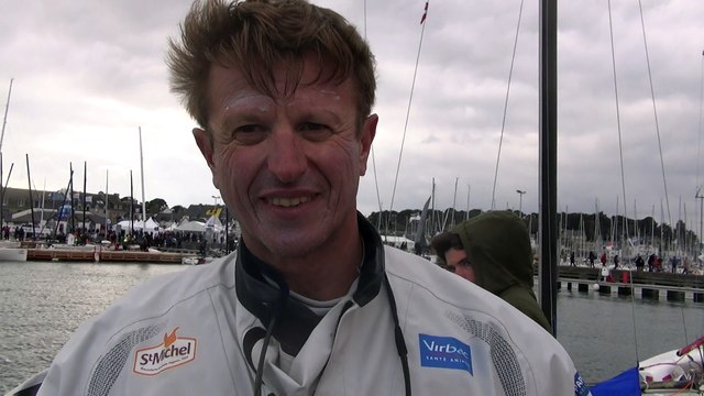 4 avril 2015 - Interview de JP suite à la 2ème journée de régate lors du Spi Ouest-France