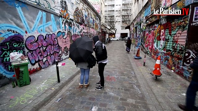À Belleville, clap de fin pour la “rue des graffeurs”