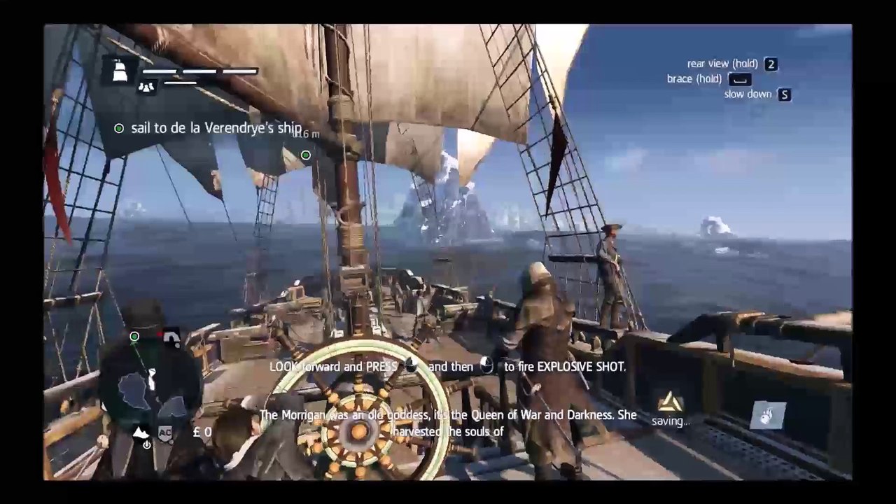 Assassin's Creed Rogue, Ship Battle, PC Gameplay, i5 750 HD 6770