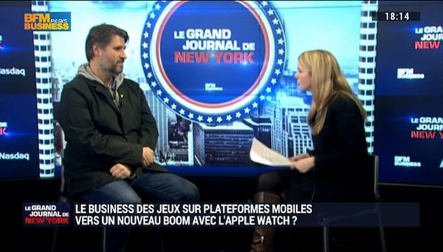 Le business des jeux sur plateformes mobiles se tend-il vers un nouveau boom avec l'Apple Watch ?: Mathieu Nouzareth (2/4) - 04/04