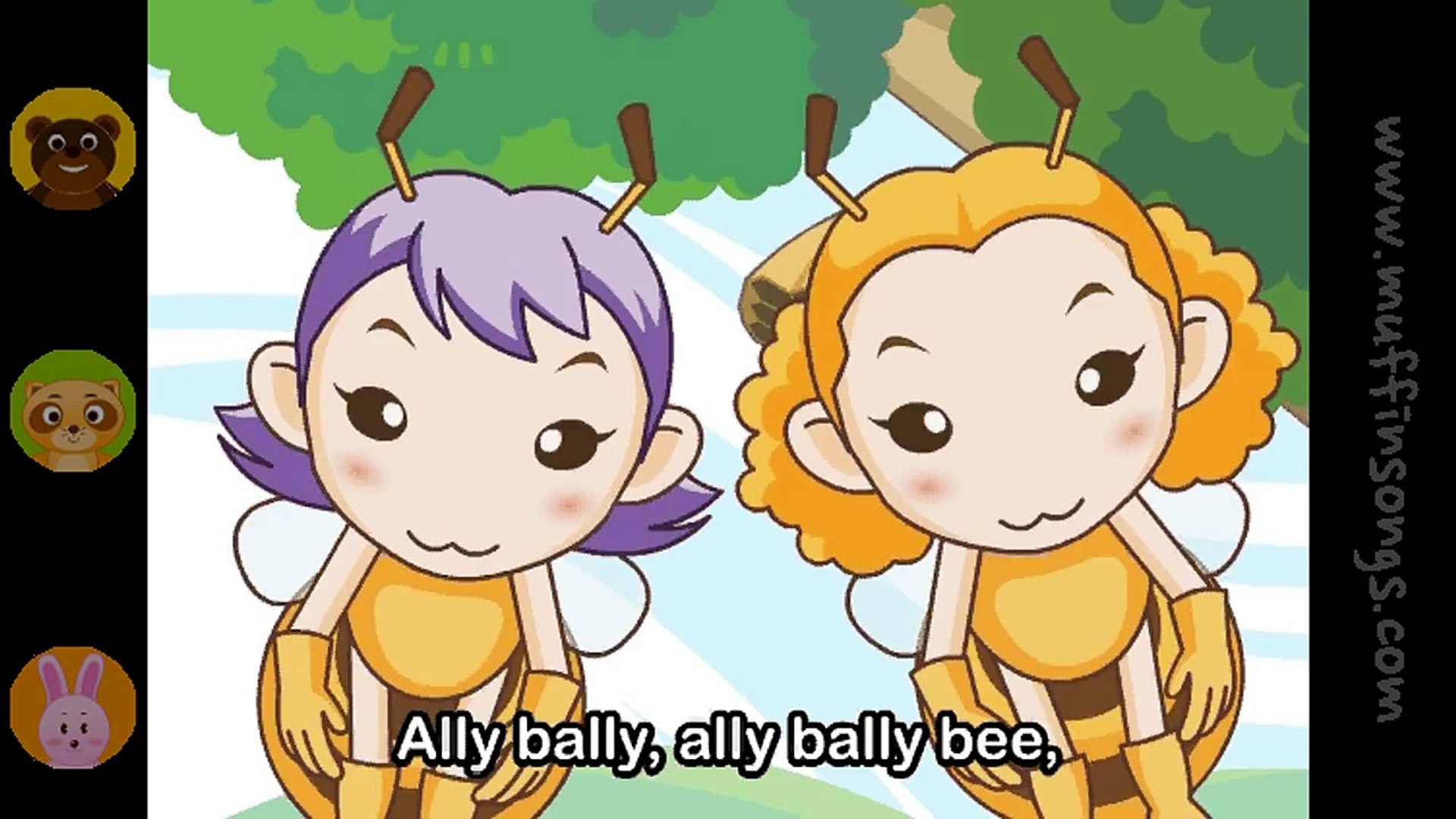 Ally Bally Bee (Coulter's Candy) nursery rhymes & children songs with  lyrics - video Dailymotion