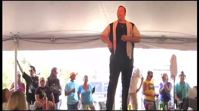 Scott Michael sings Sweet Caroline at Elvis Week 2012 in Memphis video
