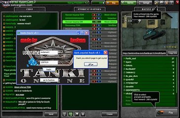 tanki online hack crystal 2015