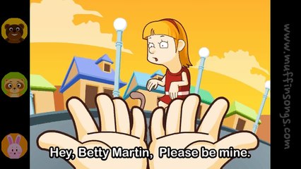 Muffin Songs - Betty Martin nursery rhymes & children songs with lyrics