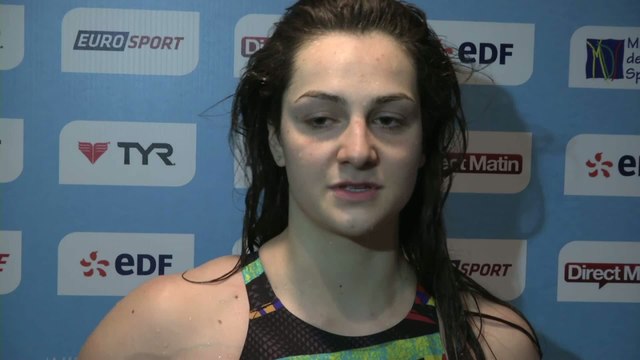 Natation - ChF (F) - 100m NL : Gastaldello «Ça fait plaisir»