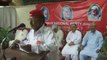 President of the Awami National Party Mardan House in Karachi, Sindh Council addressing Hay