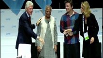 Former US President Bill Clinton address 1300 Delegates at One Young World