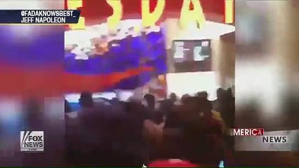 Wild mass brawl at Resorts World Casino in NYC caught on video