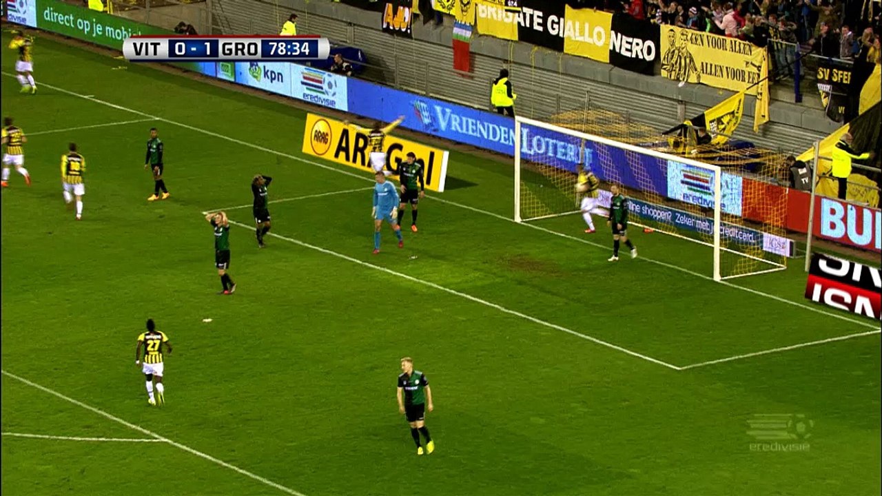 VIRAL: Football: Unlucky pinball own goal lets down Groningen