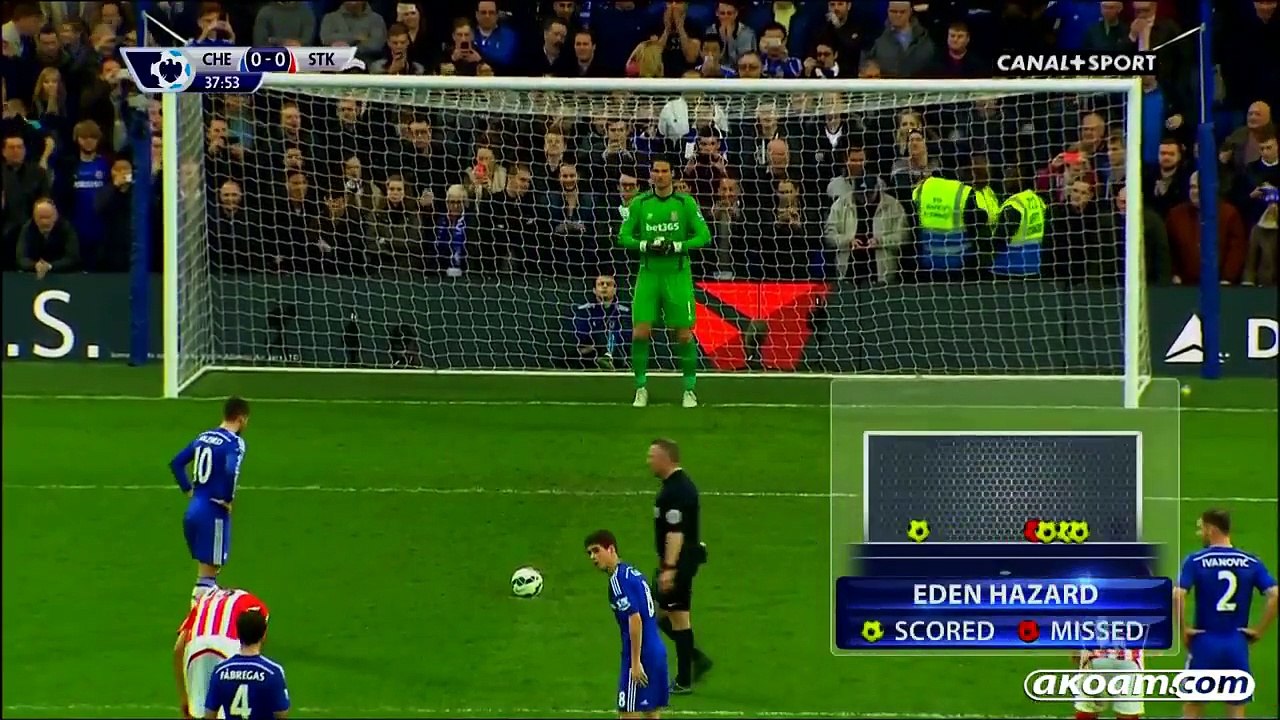 اهداف مباراة تشيلسي و ستوك سيتي