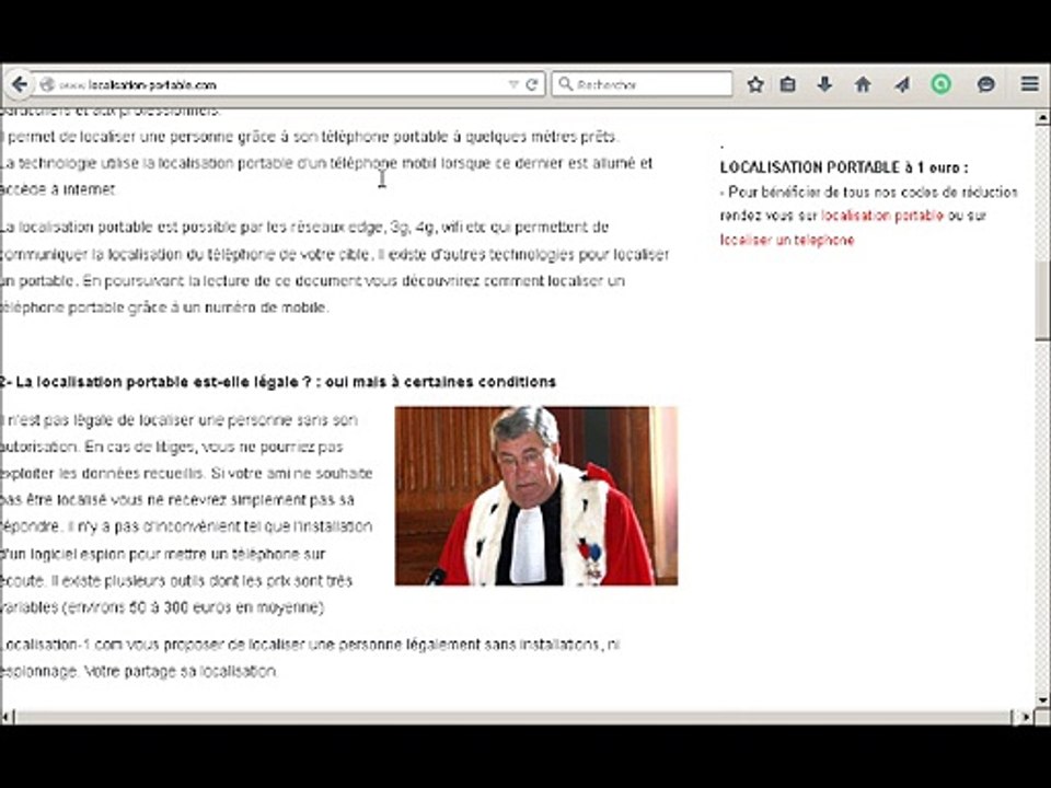 Comment obtenir un code gratuit pour Localisation-1.com
